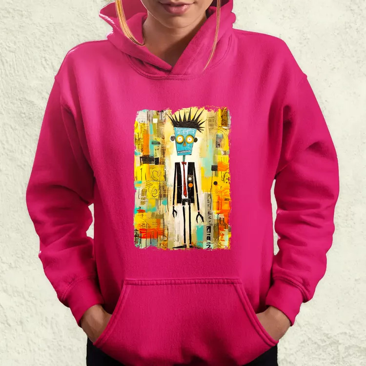 NYC napfelkelte Basquiat graffiti v1 női pulóver