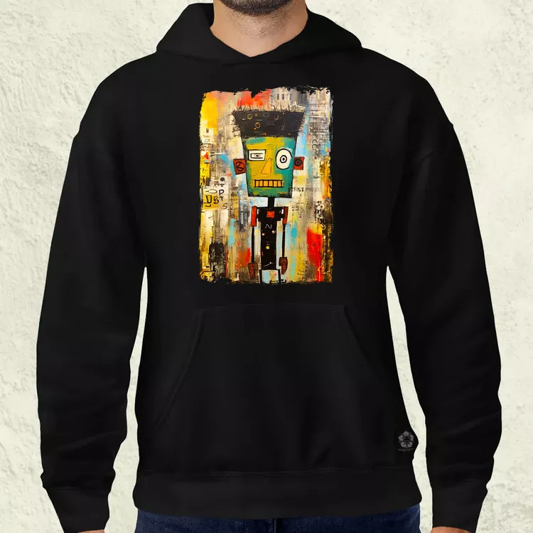 NYC napfelkelte Basquiat graffiti v3 férfi pulóver
