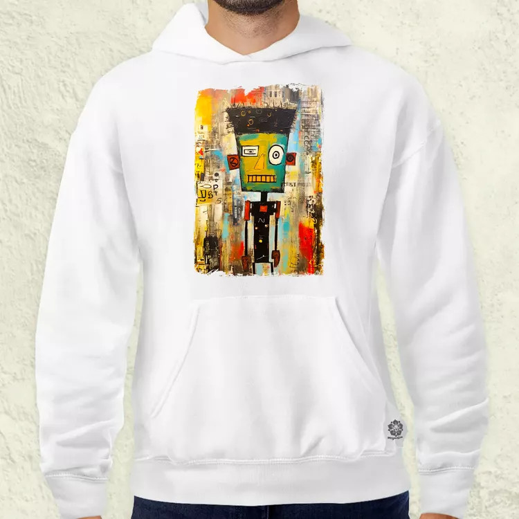 NYC napfelkelte Basquiat graffiti v3 férfi pulóver