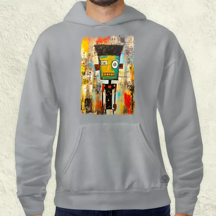 NYC napfelkelte Basquiat graffiti v3 férfi pulóver
