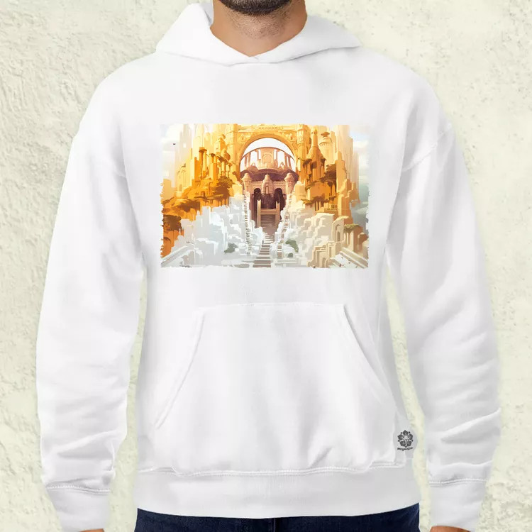 Pareidolia Ferenc pápa templom fantázia v2 férfi pulóver