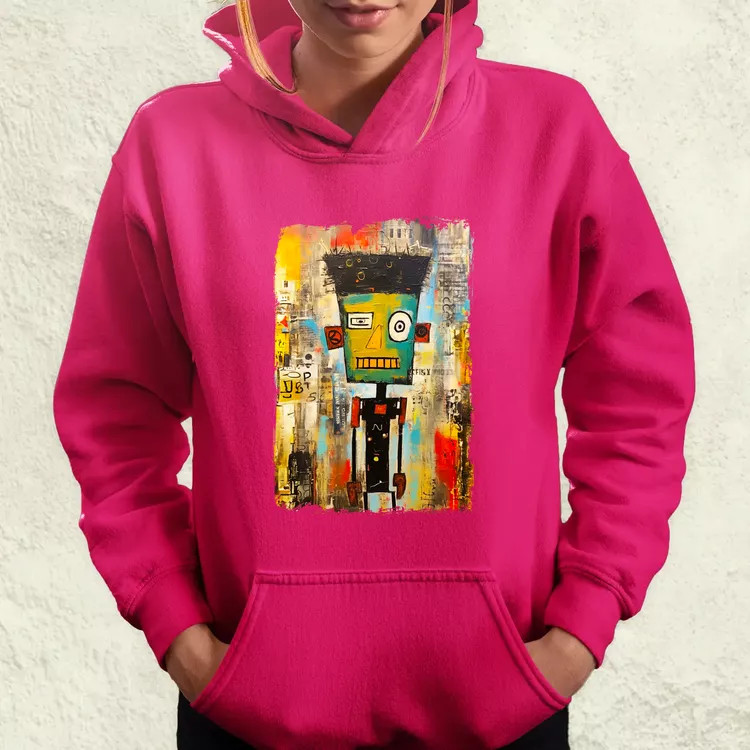 NYC napfelkelte Basquiat graffiti v3 női pulóver