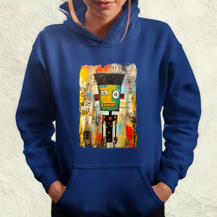 NYC napfelkelte Basquiat graffiti v3 női pulóver