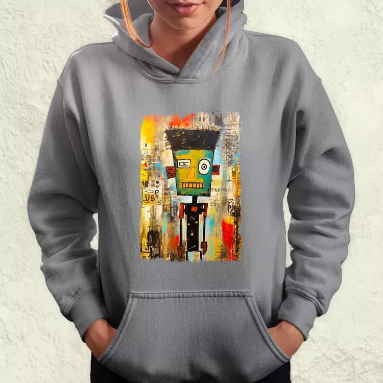 NYC napfelkelte Basquiat graffiti v3 női pulóver