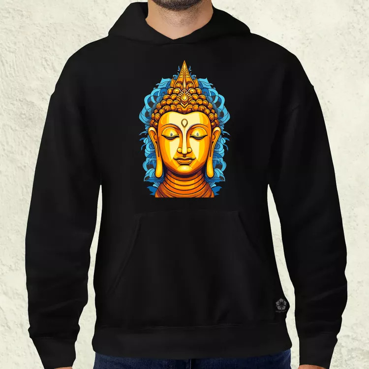 Pop art Buddha szobor v1 férfi pulóver