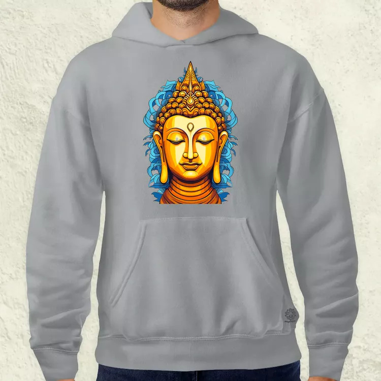 Pop art Buddha szobor v1 férfi pulóver