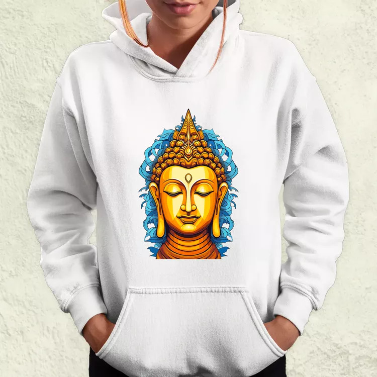 Pop art Buddha szobor v1 női pulóver