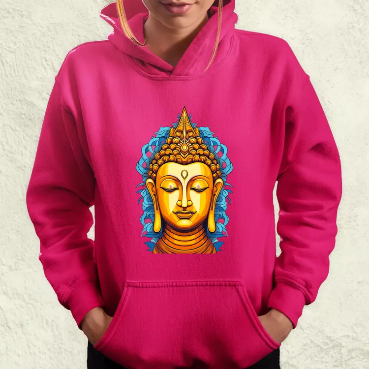 Pop art Buddha szobor v1 női pulóver