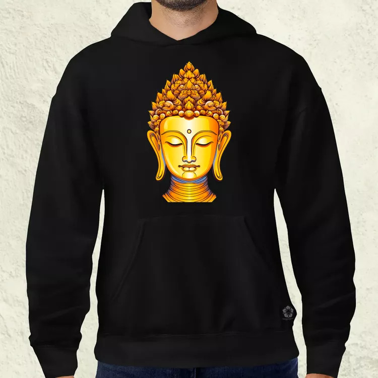 Pop art Buddha szobor v3 férfi pulóver