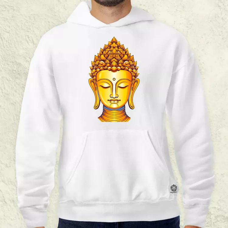 Pop art Buddha szobor v3 férfi pulóver