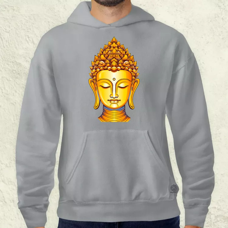 Pop art Buddha szobor v3 férfi pulóver