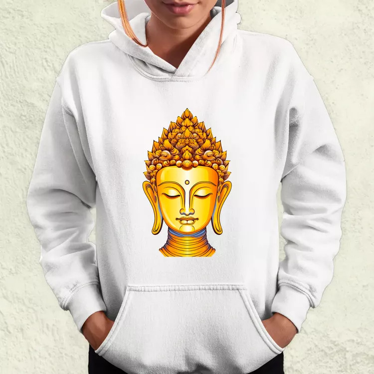 Pop art Buddha szobor v3 női pulóver