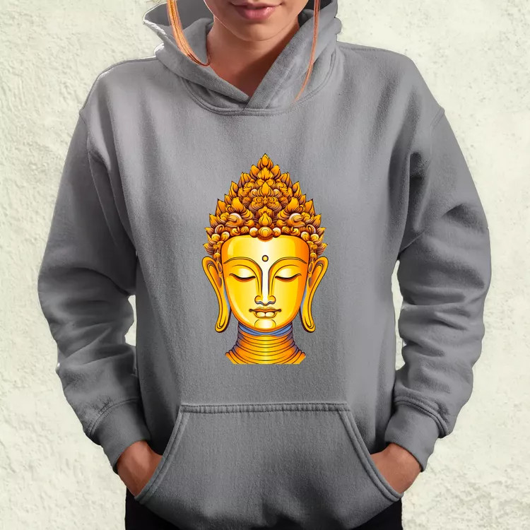 Pop art Buddha szobor v3 női pulóver