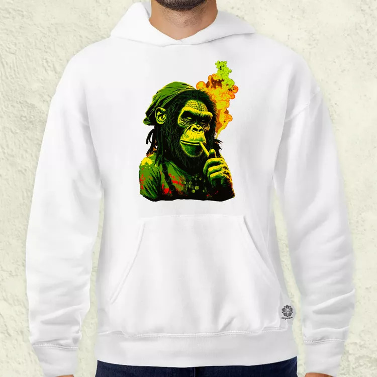 Reggae majom v2 férfi pulóver