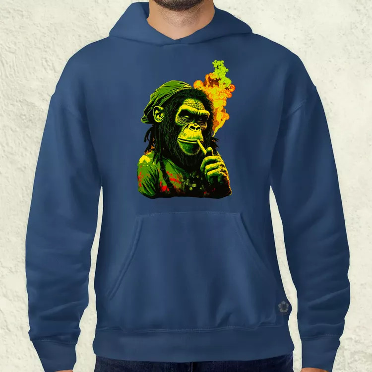Reggae majom v2 férfi pulóver