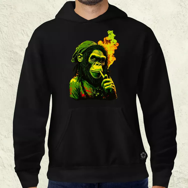 Reggae majom v2 férfi pulóver