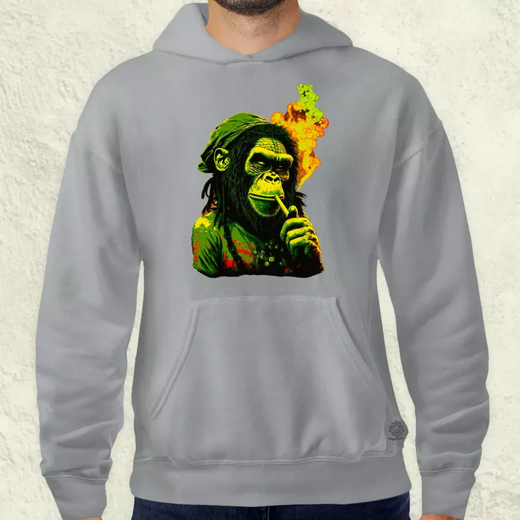 Reggae majom v2 férfi pulóver