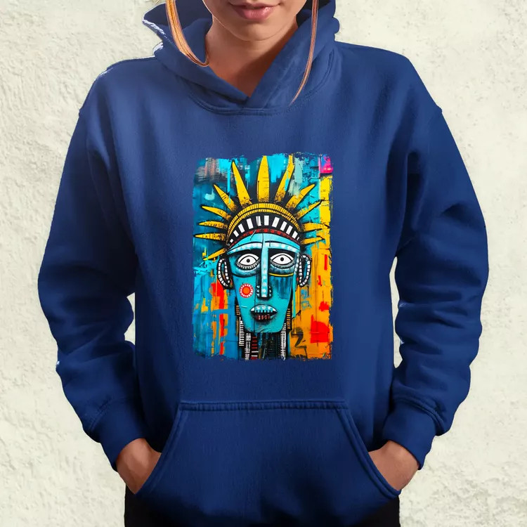 NYC napfelkelte Basquiat graffiti v5 női pulóver