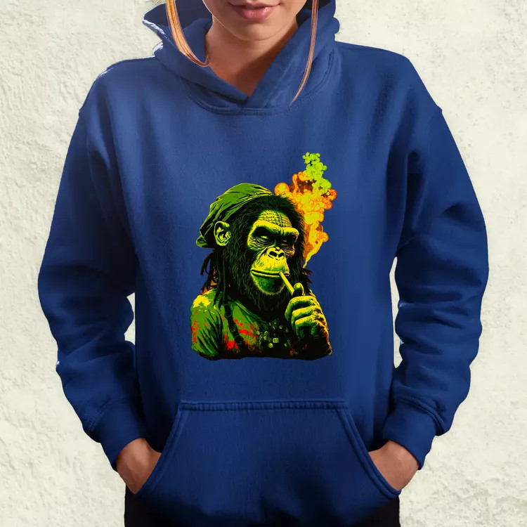 Reggae majom v2 női pulóver