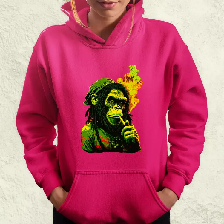 Reggae majom v2 női pulóver