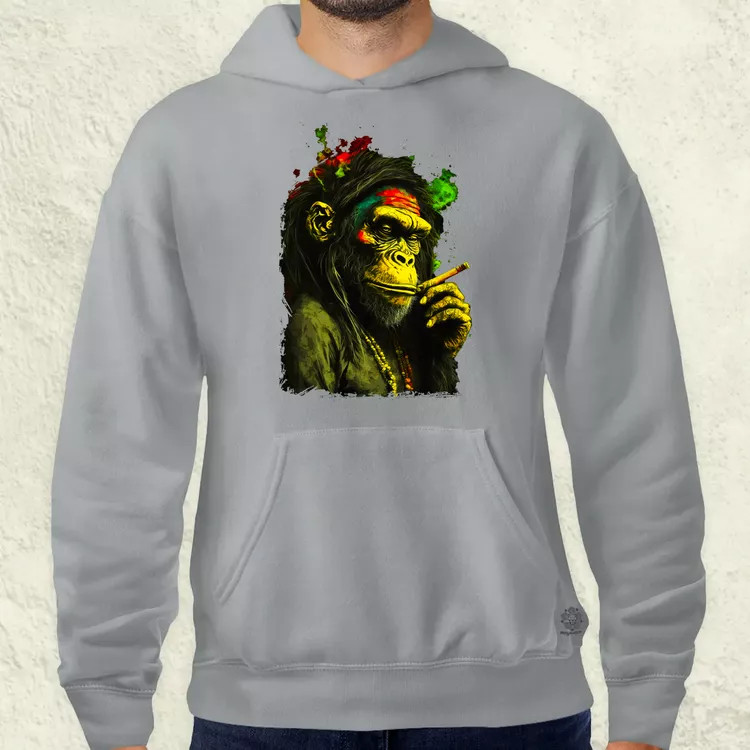Reggae majom v3 férfi pulóver
