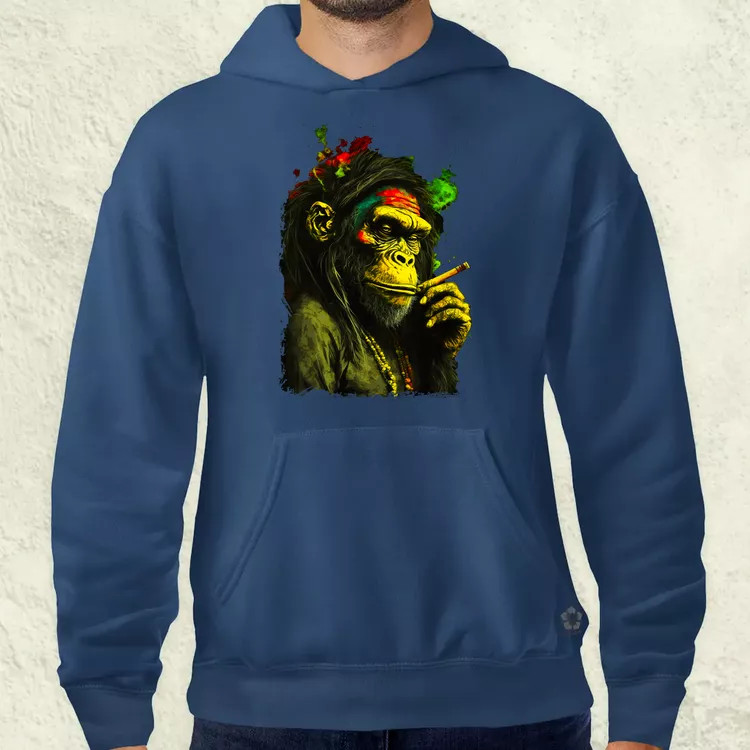 Reggae majom v3 férfi pulóver