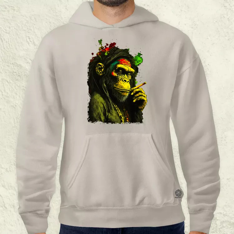 Reggae majom v3 férfi pulóver