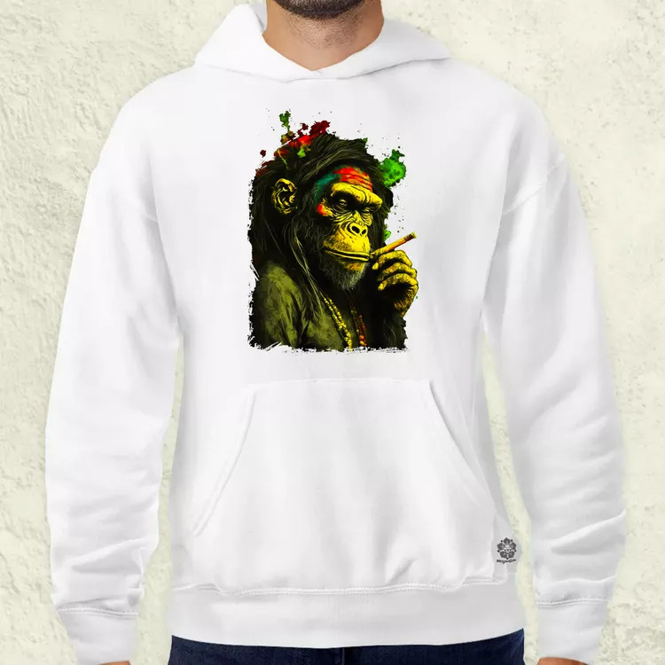 Reggae majom v3 férfi pulóver