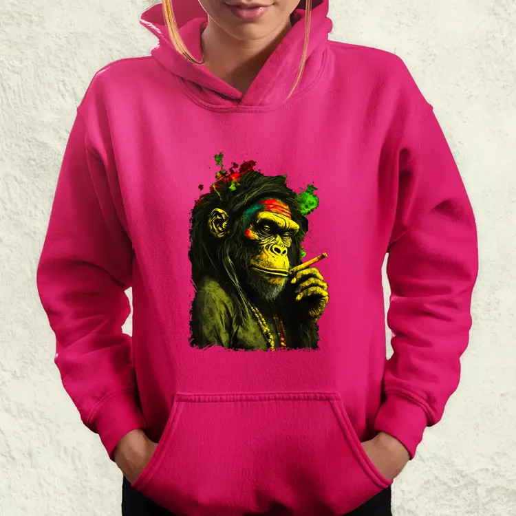 Reggae majom v3 női pulóver