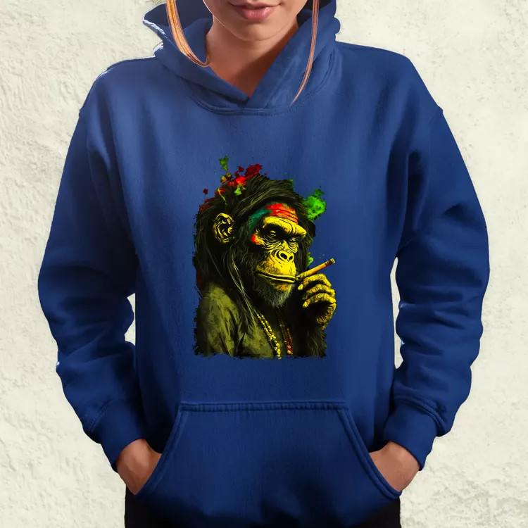 Reggae majom v3 női pulóver