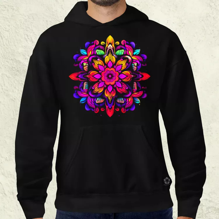 Részletes Mandala v2 férfi pulóver