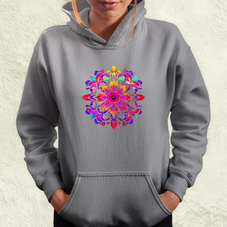 Részletes Mandala v2 női pulóver