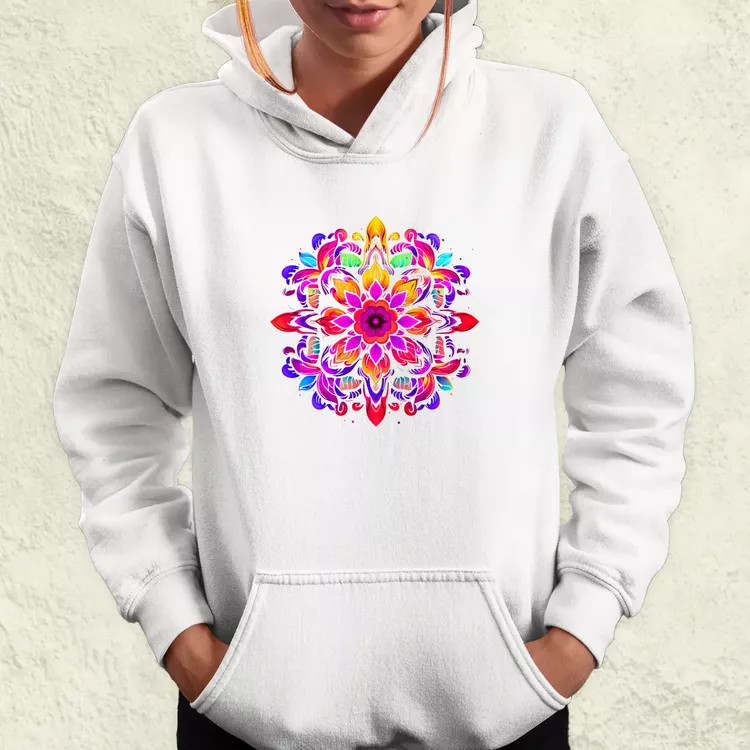 Részletes Mandala v2 női pulóver