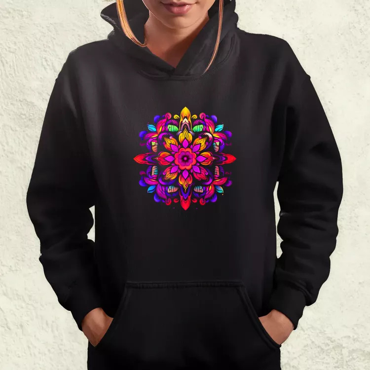 Részletes Mandala v2 női pulóver