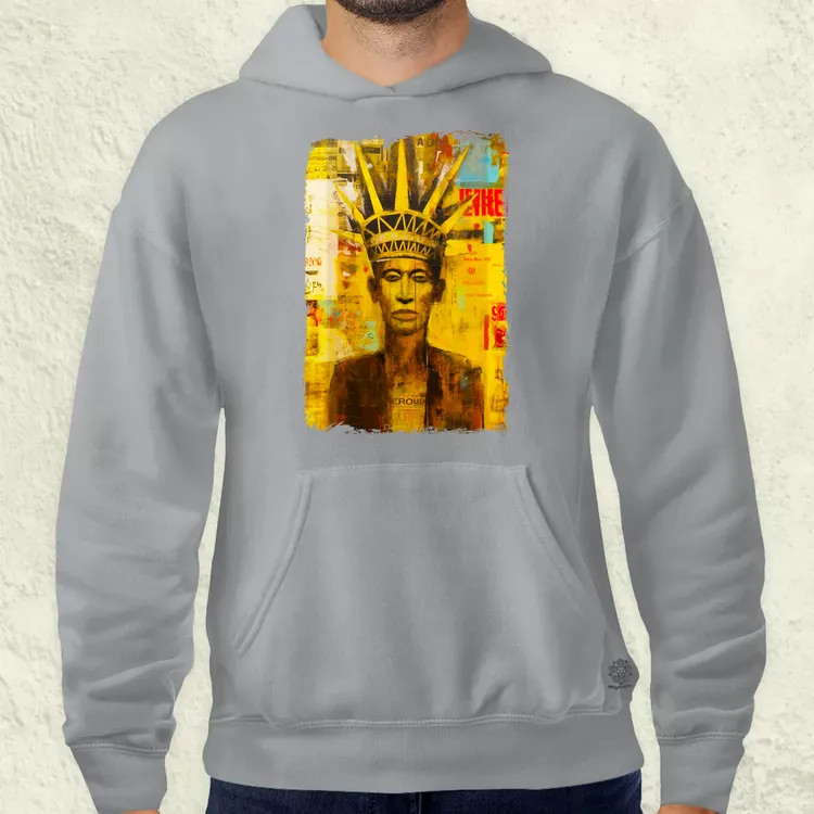 NYC napfelkelte Basquiat graffiti v6 férfi pulóver