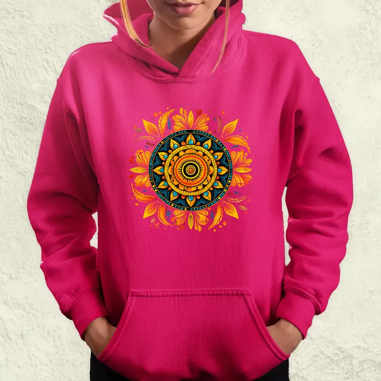 Részletes Mandala v3 női pulóver