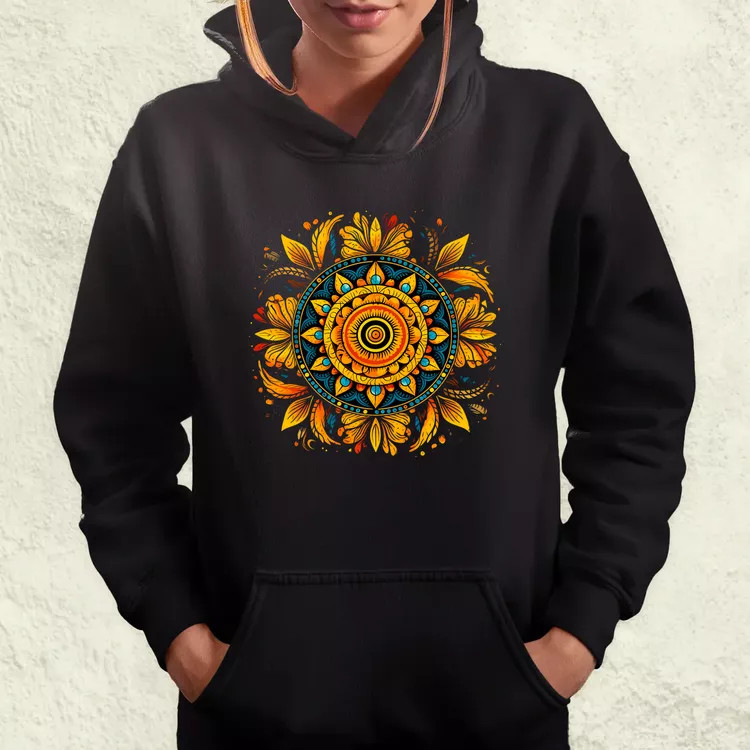Részletes Mandala v3 női pulóver