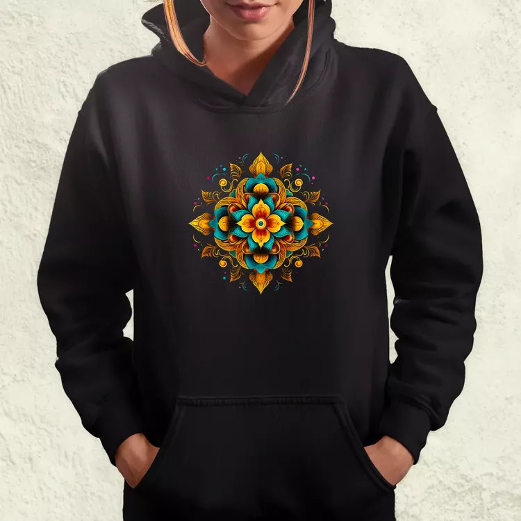 Részletes Mandala v4 női pulóver