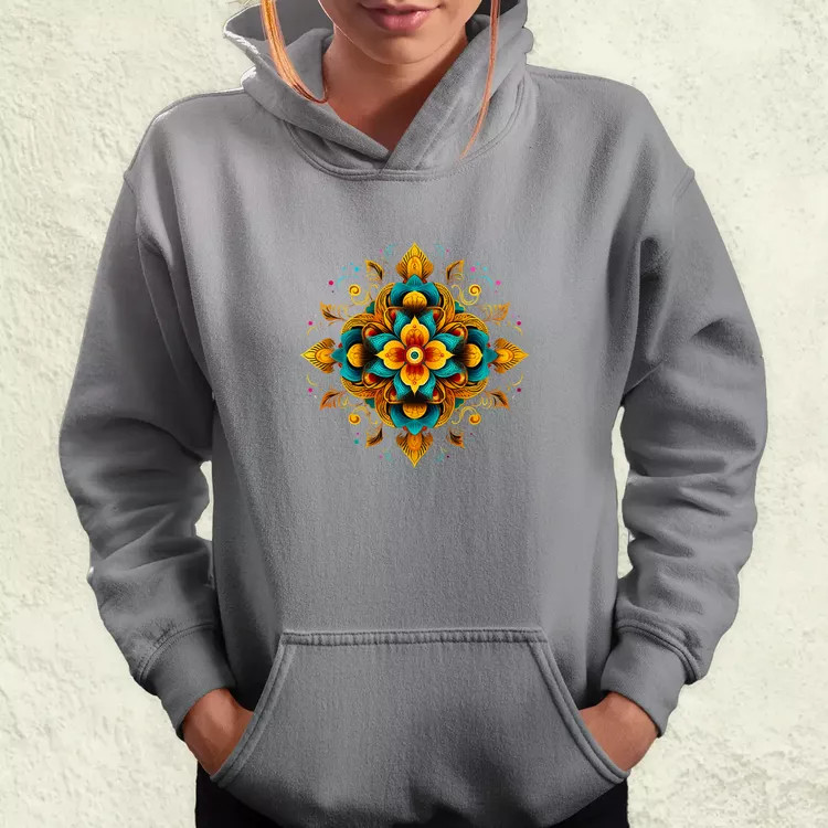 Részletes Mandala v4 női pulóver