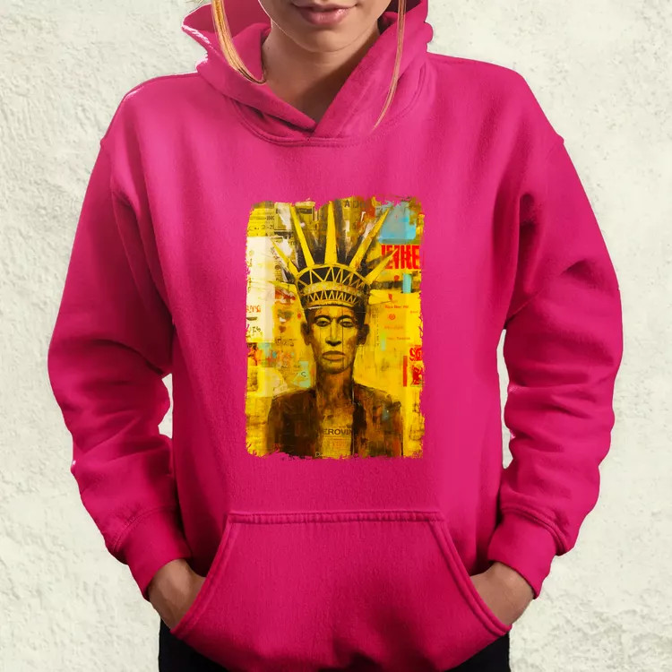 NYC napfelkelte Basquiat graffiti v6 női pulóver