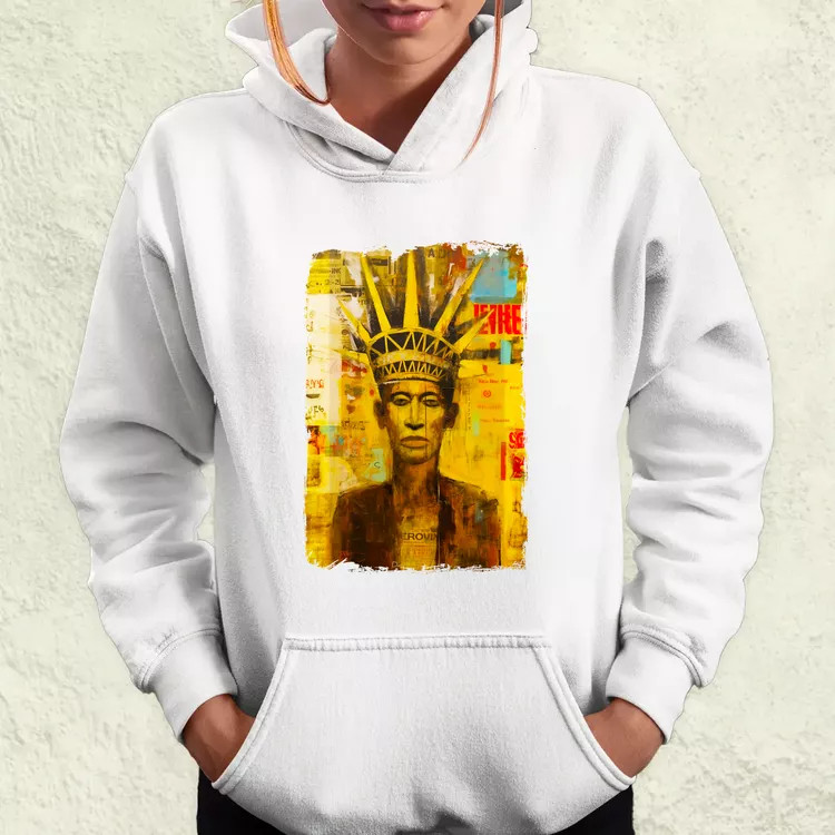 NYC napfelkelte Basquiat graffiti v6 női pulóver