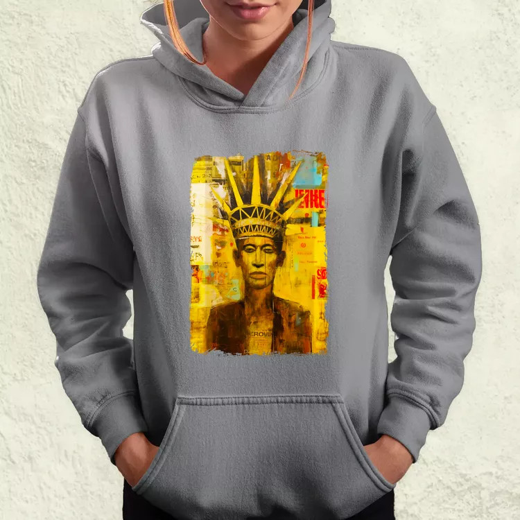 NYC napfelkelte Basquiat graffiti v6 női pulóver