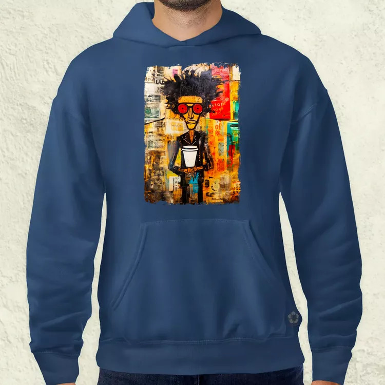 NYC napfelkelte Basquiat graffiti v7 férfi pulóver