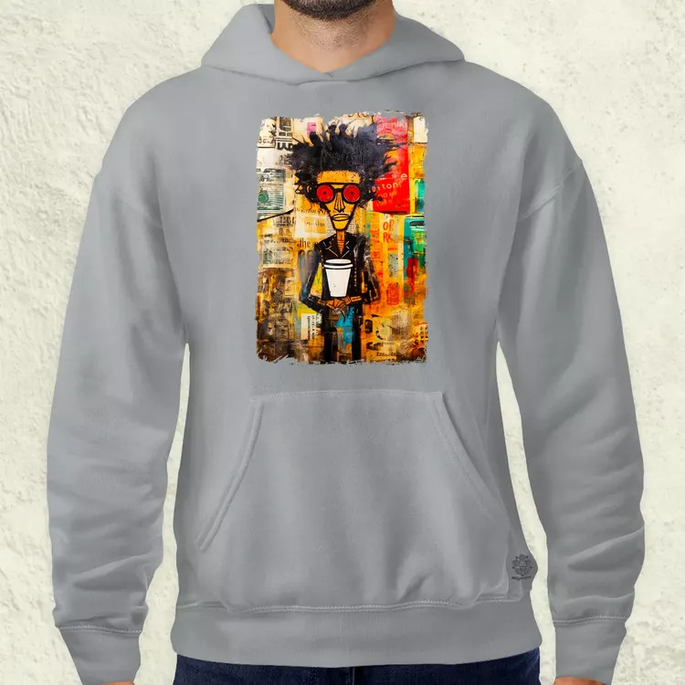 NYC napfelkelte Basquiat graffiti v7 férfi pulóver