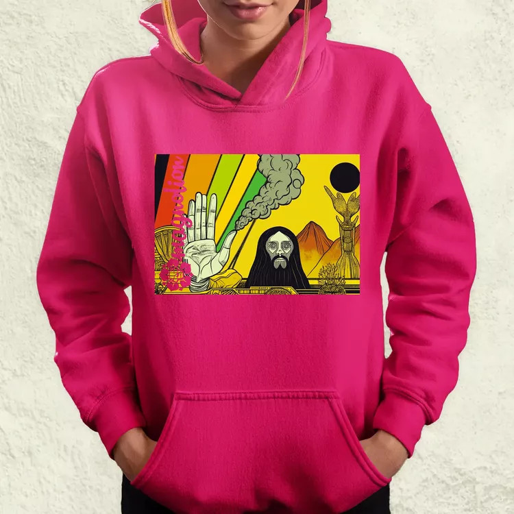 Spirituális béke v19 női pulóver
