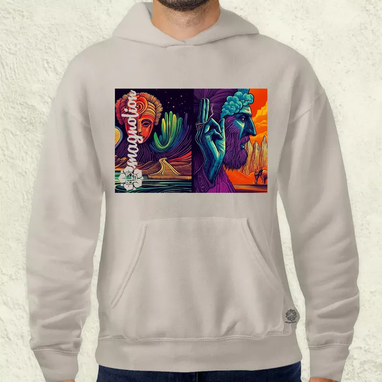 Spirituális béke v20 férfi pulóver