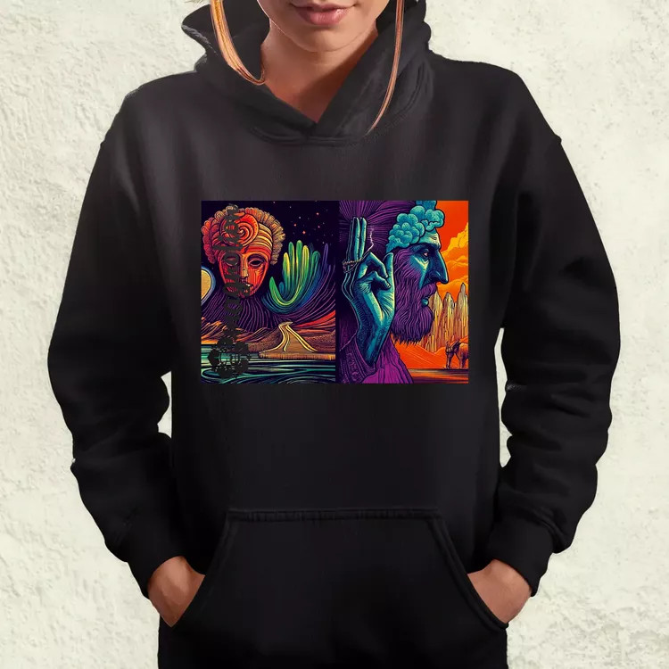 Spirituális béke v20 női pulóver