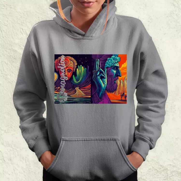 Spirituális béke v20 női pulóver