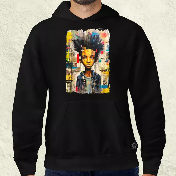 NYC napfelkelte Basquiat graffiti v8 férfi pulóver