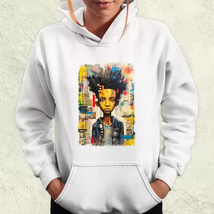 NYC napfelkelte Basquiat graffiti v8 női pulóver